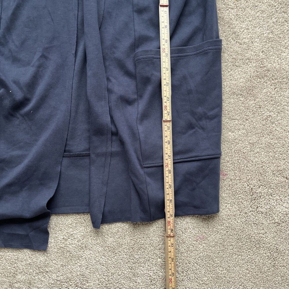 Pact Cardigan Womens M/L Organic Cotton Airplane Wrap Comfort Minimalist Travel - Picture 7 of 7